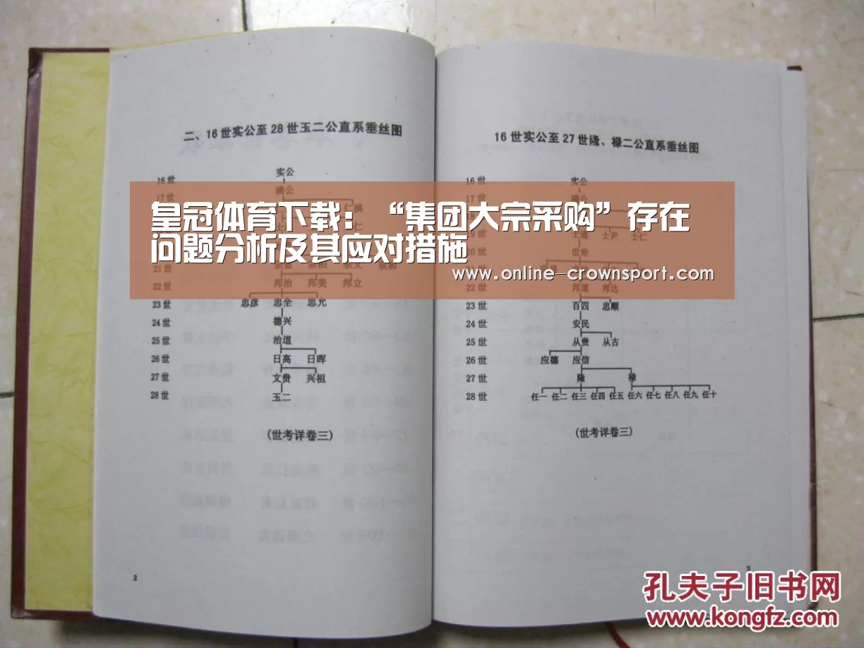 皇冠体育下载:“集团大宗采购”存在问题分析及其应对措施(图2) 皇冠体育官网
